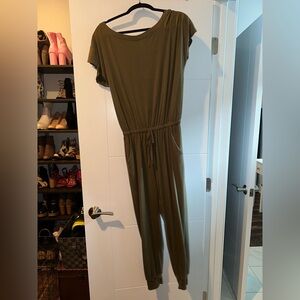 Olive Green Jumpsuit